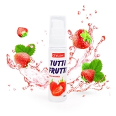 Гель-смазка Tutti-frutti с земляничным вкусом - 30 гр. - Биоритм - купить с доставкой в Муроме