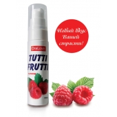 Гель-смазка Tutti-frutti с малиновым вкусом - 30 гр. - Биоритм - купить с доставкой в Муроме