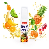 Гель-смазка Tutti-frutti со вкусом тропических фруктов - 30 гр. - Биоритм - купить с доставкой в Муроме