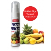 Гель-смазка Tutti-frutti со вкусом тропических фруктов - 30 гр. - Биоритм - купить с доставкой в Муроме