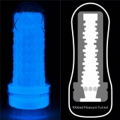 Светящийся в темноте мастурбатор Lumino Play Masturbator Ribbed - Lovetoy - в Муроме купить с доставкой