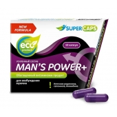 Возбуждающее средство для мужчин Mans Power plus - 10 капсул (0,35 гр.) +1 в подарок - SuperCaps - купить с доставкой в Муроме