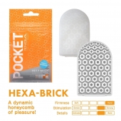 Карманный мастурбатор HEXA-BRICK - Tenga - в Муроме купить с доставкой