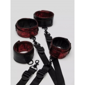 Изысканный набор фиксаций на кровати Reversible Under Mattress Restraint Set - Fifty Shades of Grey - купить с доставкой в Муроме