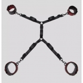 Изысканный набор фиксаций на кровати Reversible Under Mattress Restraint Set - Fifty Shades of Grey - купить с доставкой в Муроме