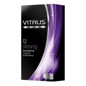 Презервативы с утолщённой стенкой VITALIS PREMIUM strong - 12 шт. - Vitalis - купить с доставкой в Муроме