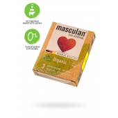 Экологически чистые презервативы Masculan Organic - 3 шт. - Masculan - купить с доставкой в Муроме