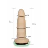 Телесная насадка Harness - 13,3 см. - LOVETOY (А-Полимер) - купить с доставкой в Муроме
