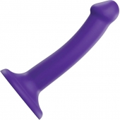 Фиолетовый фаллоимитатор-насадка Strap-On-Me Dildo Dual Density size S - 17 см. - Strap-on-me - купить с доставкой в Муроме