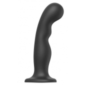 Черная насадка Strap-On-Me Dildo Plug P G size XXL - Strap-on-me - купить с доставкой в Муроме