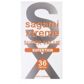Ультратонкие презервативы Sagami Xtreme Superthin - 36 шт. - Sagami - купить с доставкой в Муроме