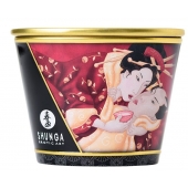 Массажная  свеча Sparkling Strawberry Wine с ароматом клубничного вина - 170 мл. - Shunga - купить с доставкой в Муроме