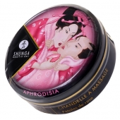 Массажная свеча Rose Petals с ароматом розы - 30 мл. - Shunga - купить с доставкой в Муроме