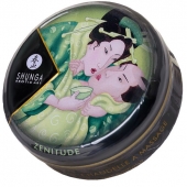 Массажная свеча Exotic Green Tea с ароматом зелёного чая - 30 мл. - Shunga - купить с доставкой в Муроме