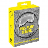 Прозрачная насадка на пенис Piss Play Sleeve для игр с мочеиспусканием - Orion - купить с доставкой в Муроме