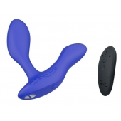 Синий анальный вибратор We-Vibe Vector+ - We-vibe - в Муроме купить с доставкой