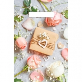 Полиэтиленовый пакет  Подарочек  с вырубной усиленной ручкой - 20 х 30 см. - Сима-Ленд - купить с доставкой в Муроме