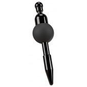 Черный уретральный вибростимулятор Vibrating Penis Plug - Orion - купить с доставкой в Муроме