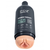 Телесный мастурбатор-вагина Shower Therapy Milk Me Honey - Pipedream - в Муроме купить с доставкой