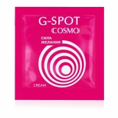Стимулирующий интимный крем для женщин Cosmo G-spot - 2 гр. - Биоритм - купить с доставкой в Муроме