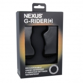 Черный вибромассажер простаты Nexus G-Rider+ - 12,6 см. - Nexus Range - в Муроме купить с доставкой