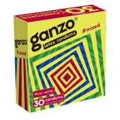 Микс-набор из 30 презервативов Ganzo Mixed - Ganzo - купить с доставкой в Муроме