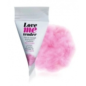 Съедобное согревающее массажное масло Love Me Tender Cotton Candy с ароматом сладкой ваты - 10 мл. - Love to Love - купить с доставкой в Муроме