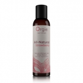 Интимный гель на водной основе All-Natural Strawberry с ароматом клубники - 150 мл. - ORGIE - купить с доставкой в Муроме