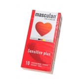 Презервативы Masculan Sensitive plus - 10 шт. - Masculan - купить с доставкой в Муроме