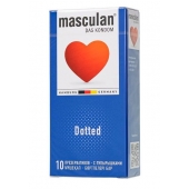Презервативы с пупырышками Masculan Dotted - 10 шт. - Masculan - купить с доставкой в Муроме