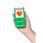 Презервативы анатомической формы Masculan Anatomic - 10 шт. - Masculan - купить с доставкой в Муроме