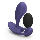 Темно-синий вибромассажер Witty P G Vibrator with Remote Control - Love to Love - в Муроме купить с доставкой