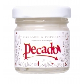 Массажная свеча Caramel   Popcorn - 35 мл. - Pecado - купить с доставкой в Муроме