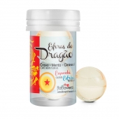 Интимный гель Esferas do Dragao Hot Ball с охлаждающе-разогревающим эффектом (2 шарика по 3 гр.) - HotFlowers - купить с доставкой в Муроме