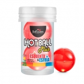 Лубрикант на масляной основе Hot Ball Plus с охлаждающе-разогревающим эффектом (2 шарика по 3 гр.) - HotFlowers - купить с доставкой в Муроме