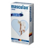 Ультратонкие презервативы Masculan Ultra Fine с обильной смазкой - 10 шт. - Masculan - купить с доставкой в Муроме