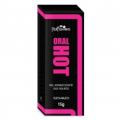 Гель для оральных ласк Oral Hot с согревающим эффектом - 15 гр. - HotFlowers - купить с доставкой в Муроме