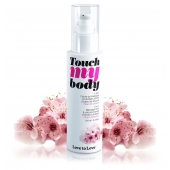 Силиконовый лубрикант 2-в-1 Touch My Body с ароматом вишнёвого цвета - 100 мл. - Love to Love - купить с доставкой в Муроме