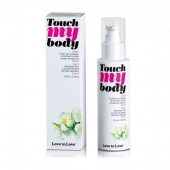 Силиконовый лубрикант 2-в-1 Touch My Body с ароматом моной - 100 мл. - Love to Love - купить с доставкой в Муроме