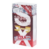 Ароматизированные презервативы Sagami Xtreme COLA - 10 шт. - Sagami - купить с доставкой в Муроме