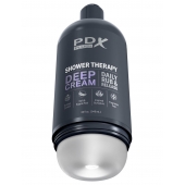 Мастурбатор в бутылке Shower Therapy Deep Cream - Pipedream - в Муроме купить с доставкой