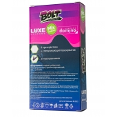 Набор презервативов Bolt Condoms - Luxe - купить с доставкой в Муроме