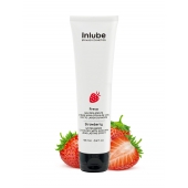 Лубрикант на водной основе Nuei Inlube с алоэ вера и ароматом клубники - 100 мл. - Nuei cosmetics - купить с доставкой в Муроме