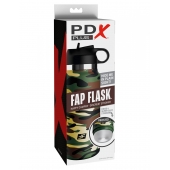 Мастурбатор в камуфляжной колбе Fap Flask - Pipedream - в Муроме купить с доставкой