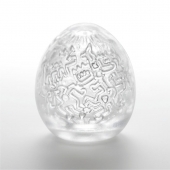 Мастурбатор-яйцо Keith Haring EGG PARTY - Tenga - в Муроме купить с доставкой