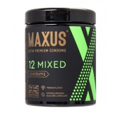 Презервативы MAXUS Mixed - 12 шт. - Maxus - купить с доставкой в Муроме
