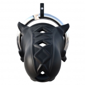 Черный замок верности Extreme Silicone Cock Blocker - Pipedream - купить с доставкой в Муроме
