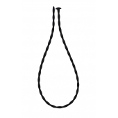 Черный уретральный массажер Glide Extra Small - 30 см. - Lola Games - купить с доставкой в Муроме