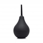 Черный анальный душ Thin Tip Enema Bulb - XR Brands - купить с доставкой в Муроме