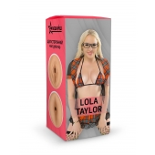 Двусторонний мастурбатор Lola Taylor - 22 см. - ФлешНаш - в Муроме купить с доставкой